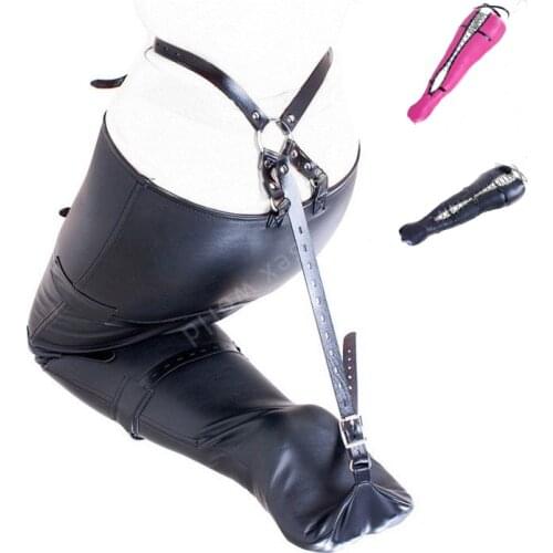 Mermaid Bondage Restraint Bag Belt Leg Binders Slave Ankle Restraints Sex Toys,Strait Jacket Restraint,Bundled Binding Sex Toys