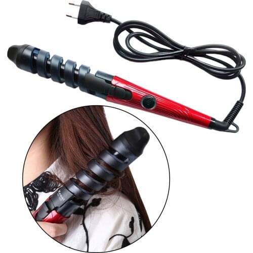 Pro Heating Hairdressing Hair Curlers Curling Wand Rod for All Hair Types Iron Curling Tongs Crimping Styling
