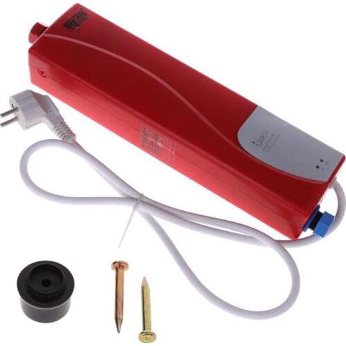 XMS01,Instantaneous Water Heater Mini Electric Tankless Instant Water Heater Bathroom Kitchen Fast Heating Washing Water Heater