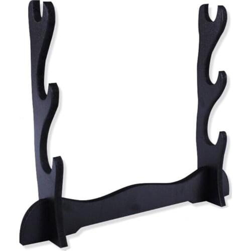 1/2/3 Tiers Knife Display Stand Bracket Rack for Cartoon Comics Show Easel Holder Displaying Wands Exhibition Tool