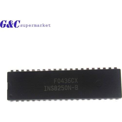 1/5PCS INS8250N INS8250N-B IC NSC DIP-40S HITACHI IC diy electronics