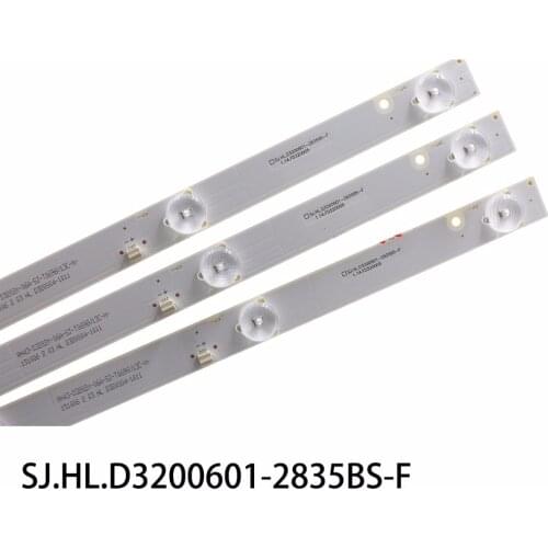 1set=6pieces for New led backlight for 32inch strip LE-8822A SJ.HL.D3200601-2835BS-F 6v 6lamp