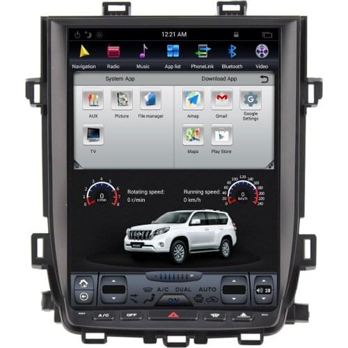 Tesla Style 12'' Android7.1 Car Radio player For Toyota Alphard 2007-2013 Car Stereo Dvd player GPS Navigation multimedia Auto