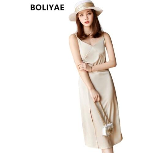 Прямые летние платья BOLIYAE China At AliExpress