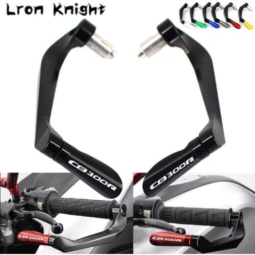 For HONDA CB300R CB 300R CB 300 R 2018 2019 Motorcycle 7/8" 22mm CNC Handlebar Grips Guard Brake Clutch Levers Guard Protector