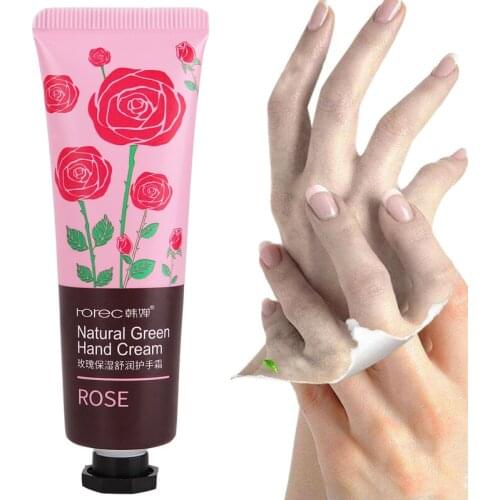 Fruit flower hand cream dry damaged skin hand lotion moisturizing hand care