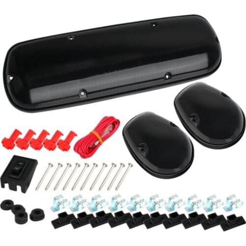 Car Cab Roof Top Marker Lamp White Lens Roof Running Lights for Dodge/Chevrolet/SUV/4X4 Room Led Accessories