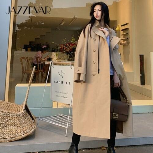 JAZZEVAR Women's Trench Coats China