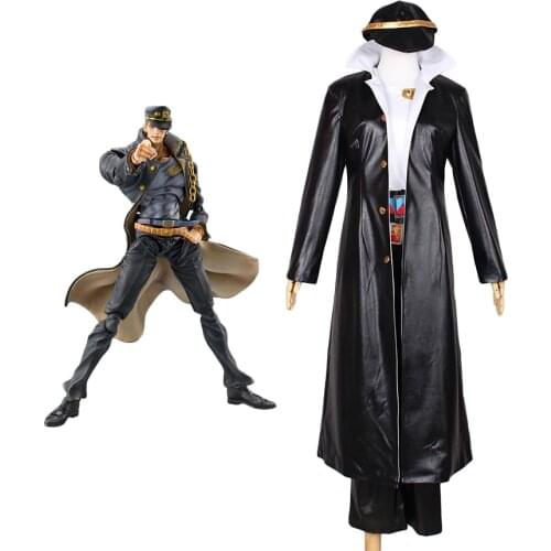 Jojos Bizarre Adventure Kujo Jotaro Cosplay Costume Tailor Made