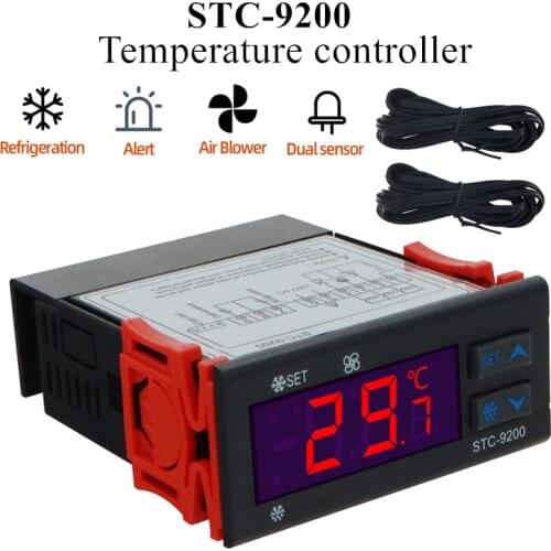 STC-9200 Micromputer temperature controller Thermostat Regulator Thermoregulator with refrigeration defrost fan alarm function
