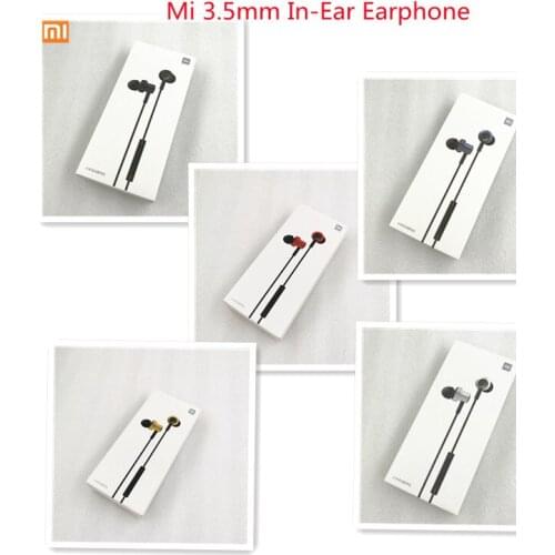 Newest Xiaomi Mi 3.5mm In-Ear Earphone Double Dynamic Headsets W/Mic for Mi 10T Pro 9 8 POCO X3 NFC M3 Redmi Note 10 8 9 Pro Max