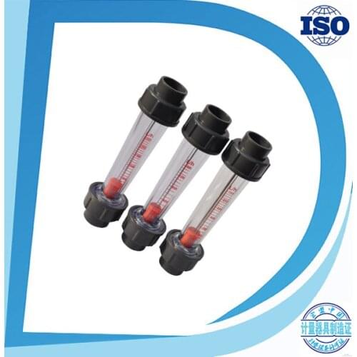 LZB15S Plastic Water Flowmeter With 6-60L/h Flow Range