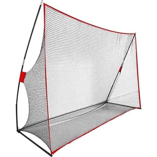 Portable 10*7ft Golf Practice Hitting Swing Nylon Net For Indoor Outdoor Detachable Golf Cage Training Aids With Carry Bag GF-06