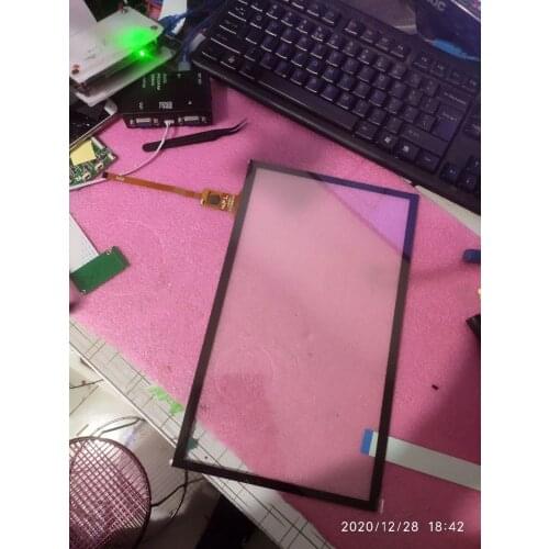 13.3 Inch Touch Screen Sensor Hand Writer 307*183mm For CarPlay Radio Navigation WFL-DG133549-F2-B 6Pin