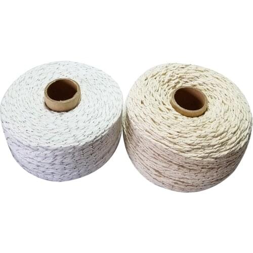 Cotton twine cords 100m/roll macrame rope string thread for party gift packing handmade accessory DIY