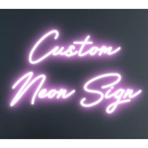 Led Neon Sign Light Custom Letter Name Neon Murals For Party Wedding Bar Aesthetic Room Decor Decoration Murale Chambre