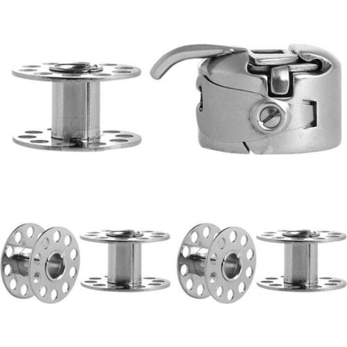 Universal Shuttle Core Bobbins Needlework Stitching Sewing Machine Parts Shuttle Core Wire Shaft Thickening Dropship