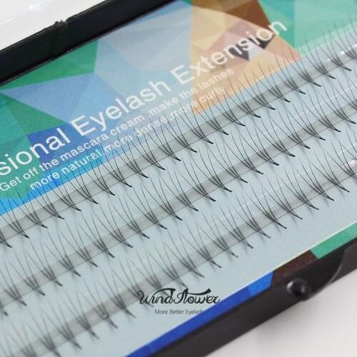 0.07 C 3D Professional Eyelash Extension Natural Curl Black Individual False Eyelashes Extension