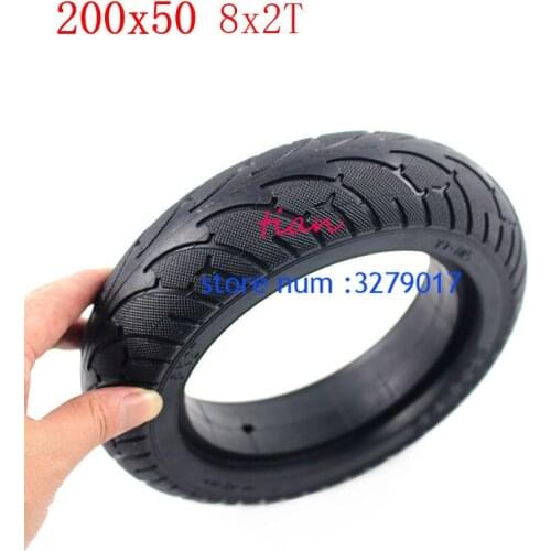 2PCS 200x50 8X2T Solid tyre with high quality 8 inch tire fit Electric Self Balancing Hoverboard Scooter