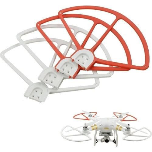 4 Pieces/lot DJI Phantom 3 Prop Protector Propeller Guard Bumper Protector for Phantom 3 Quadcopter (2 red+2 white)