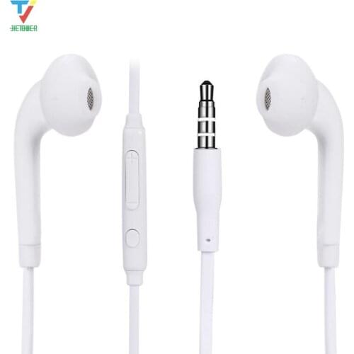 500pcs/lot Hot Sale S6 Earphones Headsets In-ear Headset Hands-free with Mic For Android Samsung HuaWei Nokia HTC Xiaomi cheap
