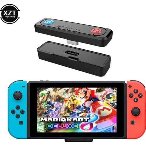 Type-C Bluetooth Transmitter For Nintendo Switch 5.0 Audio Adapter APTX LL Accessories For Switch/Lite PS4 PC Wireless Receiver