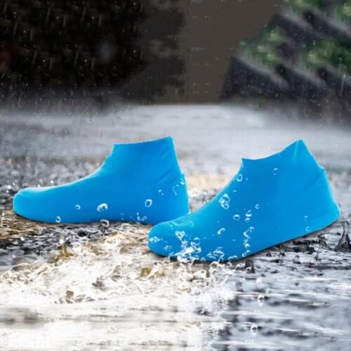 Boots Waterproof Shoe Cover Silicone Material Unisex Shoes Protectors Rain Boots For Indoor Outdoor Rainy Days Reusable Outdoor