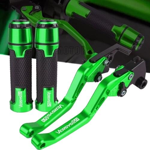 For KAWASAKI VERSYS650 VERSYS 650 650CC 2006 2007 2008 Motorcycle CNC Brake Clutch Levers Handlebar Knobss Hand Handle Bar Grips