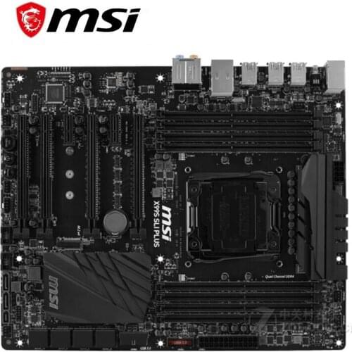 For MSI X99S SLI PLUS Motherboard LGA 2011 V3 DDR4 For Intel X99A X99M Desktop Mainboard SATA III PCI-E X16 Used