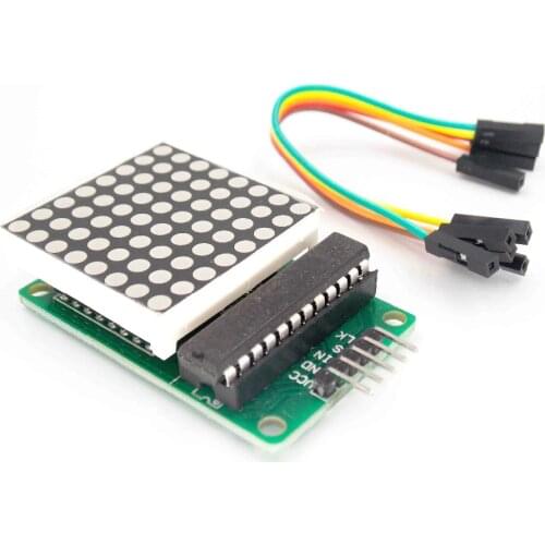 MAX7219 Dot Led Matrix Module MCU LED Display Control Module Kit