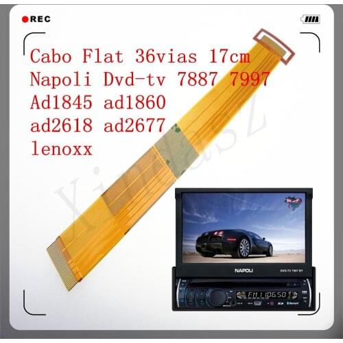 Cabo Flat Dvd Lenoxx Ad-1860 Ad-1845 Napoli Dvd-tv 7887 7997 Bt 7183 Bt 36 Vias 17cm Original