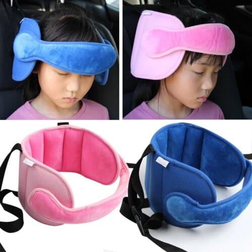 Baby Kids Car Seat Pillow Adjustable Safety Head Support Fixed Soft Sleeping Pillows Neck Protection Headrest Sleep Positioners
