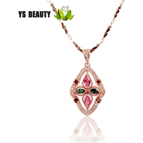 Seiko creates inlaid tourmaline gem pendant for spring and summer fashion Dress collocation with jewelry for avant-garde girls