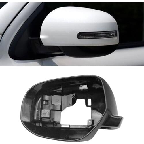 Car Outside Rearview Mirror Frame Side Rear View Mirror Cover Hood Lid for Mitsubishi Outlander 2013-2018