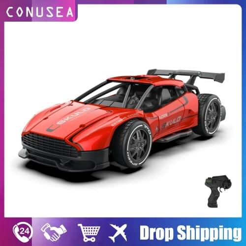 SL-218A 1:24 Scale 2.4GHz High Speed RC Cars 2WD Alloy Remote Control Car Off Road Racing Cars Vehicle Toys for Kids boys Gift