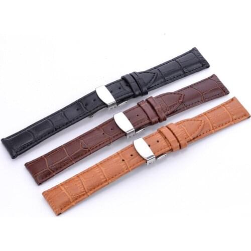 For Casio Samsung Amani Series Watch Strap 14 16 18 19 20 21 22 24mm Replacement watch Band With Double Press Butterfly Buckle