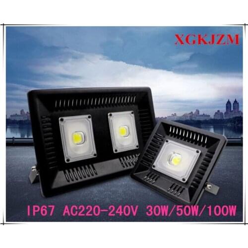 LED Flood Light 30 W/50W/100W LED Floodlight IP67 Waterproof 220 V-240 V LED Spotlight Floodlight LED Garden Outdoor Lighting La