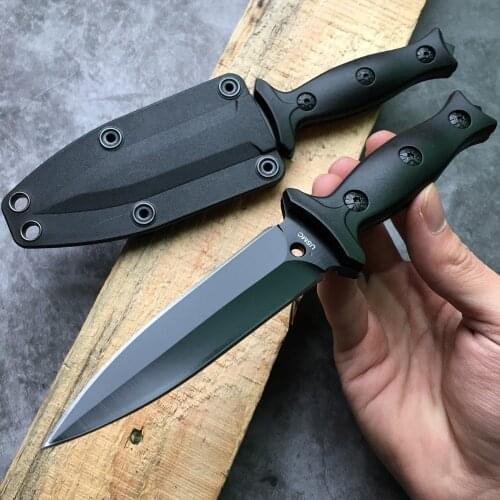 High Quality Pocket Tactical Knives Fixed Blade Knife Survival Rescue Tools Hunting Knives Outdoor Camping Gear Titanium Knife