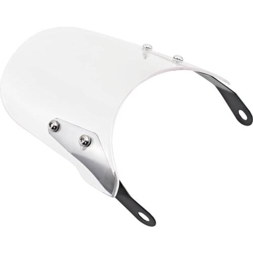 Motorbike Windshield Compact Sport Wind Deflector Clear Screen For Triumph Bonneville T100 T120 T 100 T 120 Fairing Visor Parts