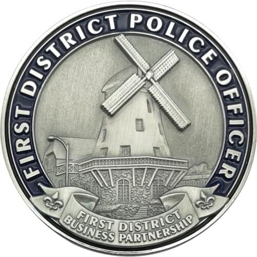 Factory Price Brass Officer Challenge Coins as Promotion Gifts