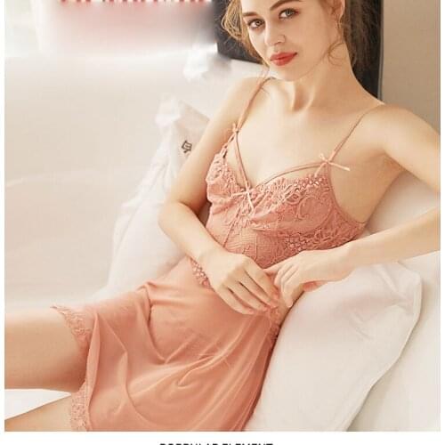 Women Sleepwear Sexy Lingerie Koszula Nocna Sexy Babydoll Night Wear Nightgown Seksi Bayan Gecelikler Vestidos Mujer FJ039