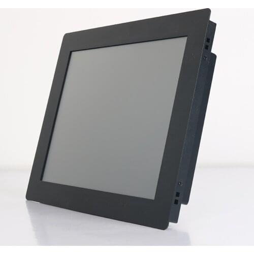 10 15 17 12 Inch Display LCD Screen Monitor of Tablet VGA USB Resistance Touch Screen Embedded installation Control Products
