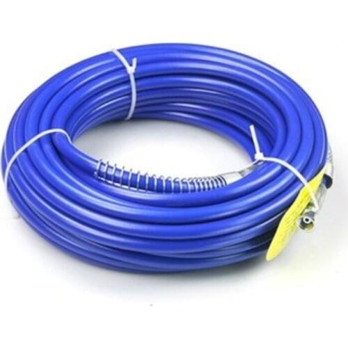10m/13m/15m/20m High Pressure Pipe 3500psi Airless Paint Hose 50' X 1/4" Sprayer Airless Paint Hose For Spray Guns Sprayer Tube