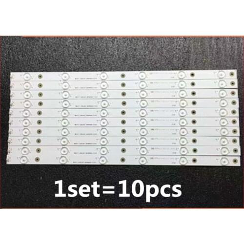 10pcs/set LED Backlight strip For Hi sense LED48EC290N LED48EC220N Light Bar EVERLIGHT LBM480P0601-Z-1S(0) Screen HD480DF-B32\S1