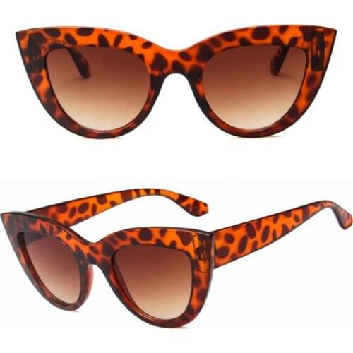 100pcs/Lot Fashion Sunglasses Frames Women Computer Spectacles Frame PC Lens Glasses Leopard Print Frames Ladies Goggles