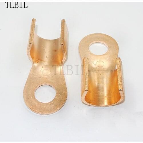 20Pcs OT-600 800 1000A Open Copper Battery Crimp Terminal Wire Lugs Ring 16.2 18.2mm