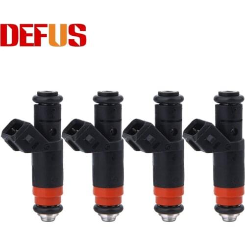 DEFUS 4High Impedance Fuel Injector For Chevrolet Daewoo Lada VAZ20734 Nozzle Injectors Fuel Engine Injection Valve 8067B023793