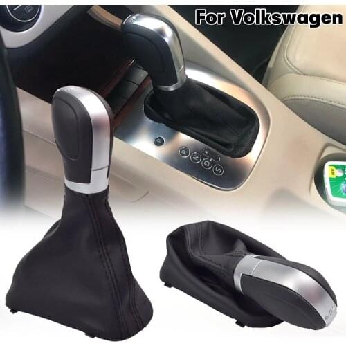 Car Automatic Gearbox Handles Gear Shift Knob For VW Golf 6 Jetta MK6 EOS Passat B7 CC For Sharan 7N From 2010 Seat DSG