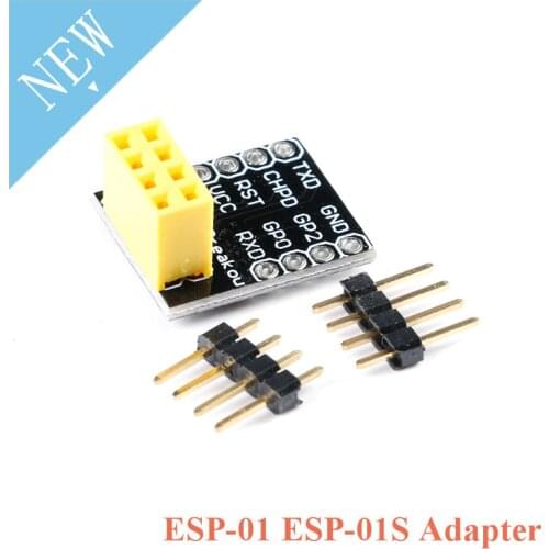 ESP8266 ESP-01 ESP-01S Adapter Board Breakout Plate Breadboard ESP01 WiFi Transceiver Module