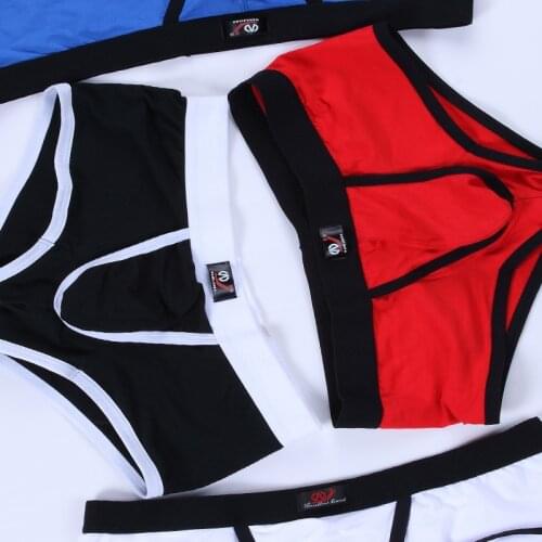 Mens underwear WJ capsule cotton comfort low waist sexy pants 2002PJ